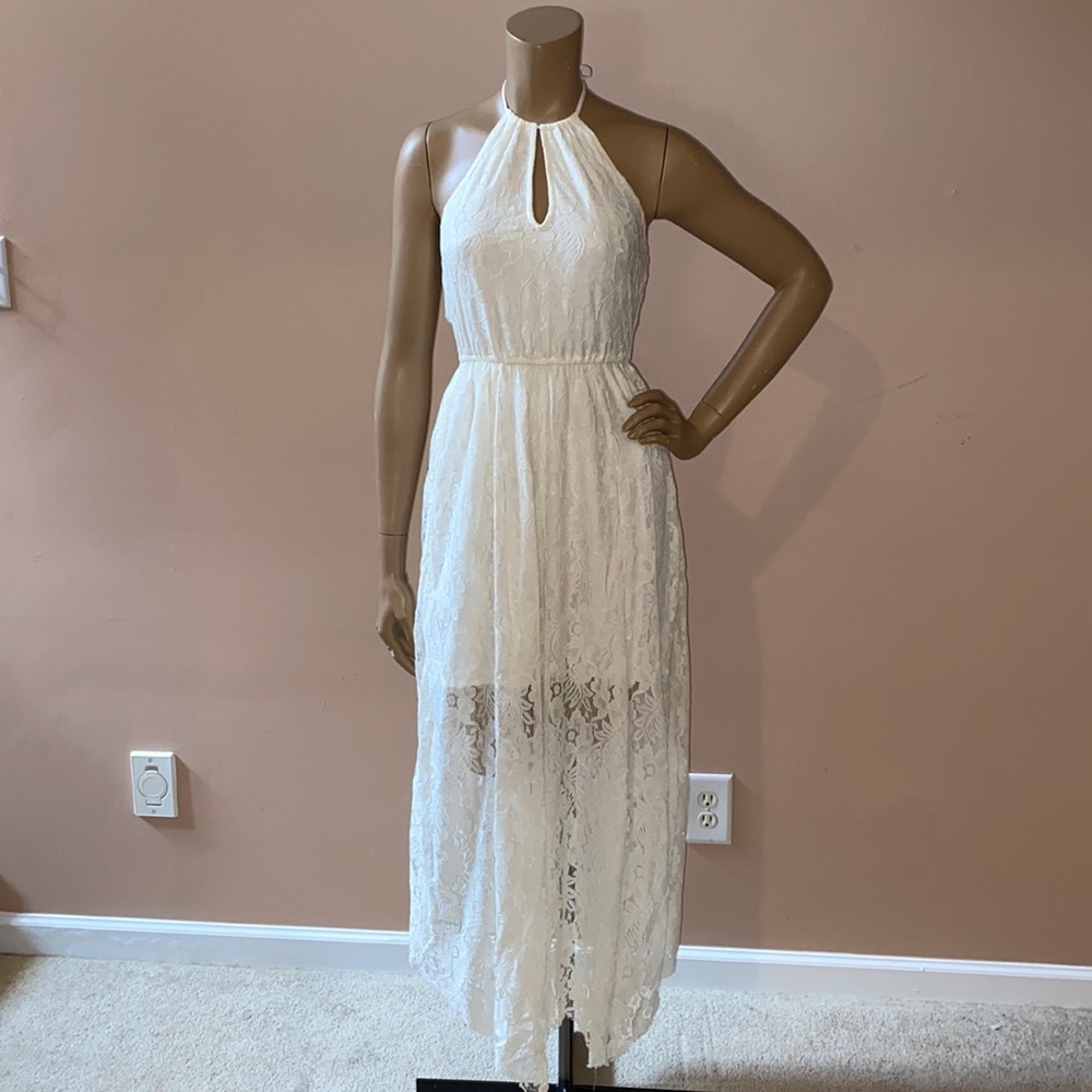 NWT Abercrombie and Fitch Maxi Lace Dress Size XS